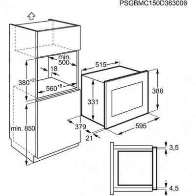 Микроволновая печь Electrolux EMT25203OC Винница