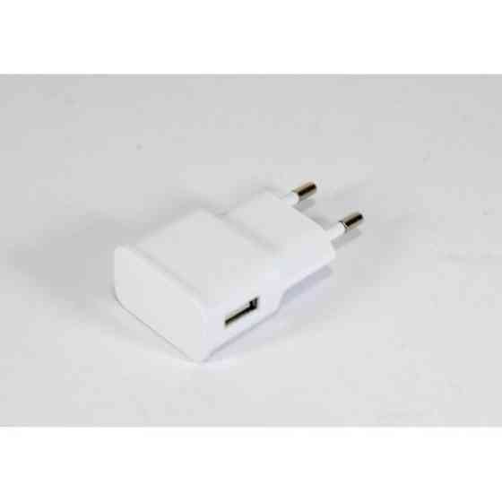 Мережевий адаптер-перехідник AС-DC USB 71 AR 45, білий, для заряджання портативних пристроїв через U Київ