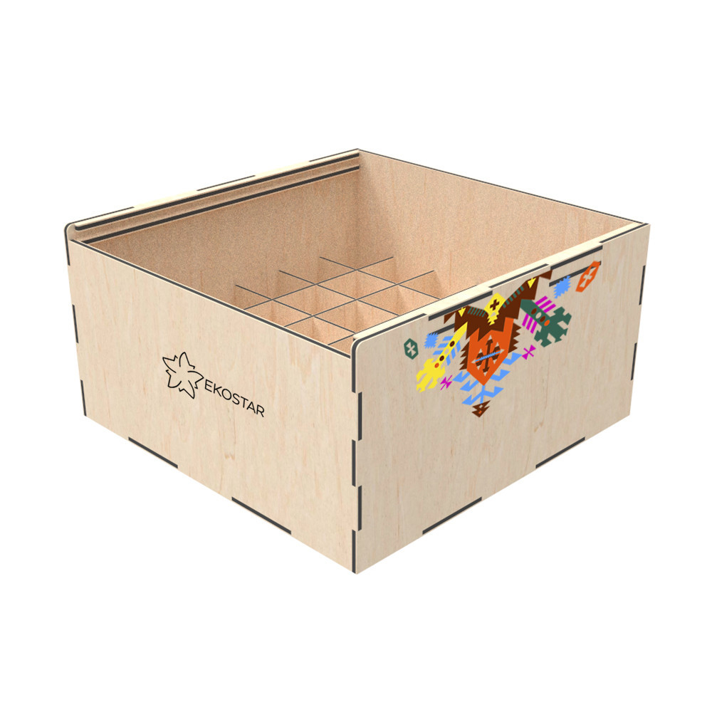 Коробка EKOSTAR из фанеры для расстановок 290х290х150 Киев - изображение 2