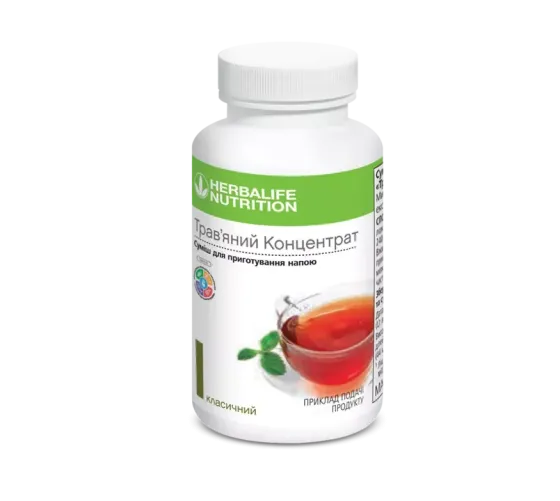 Класичний Трав'яний концентрат 50гр Гербалайф Чай для підтримки тонусу впродовж дня, Концентрат для схуднення, енергетичний чай Дніпро