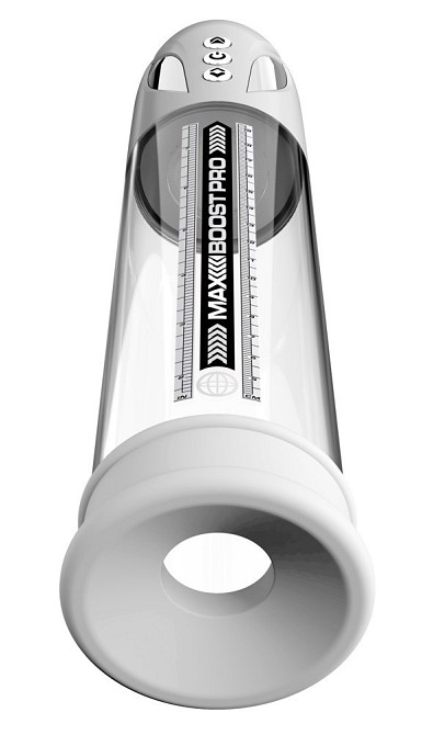 Помпа вакуммная Pipedream Pump Worx Max Boost Pro Flow белая, 30.6 см Sex Aura Киев - изображение 4