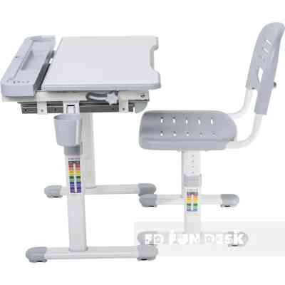 Парта со стулом FunDesk Cantare Grey Винница