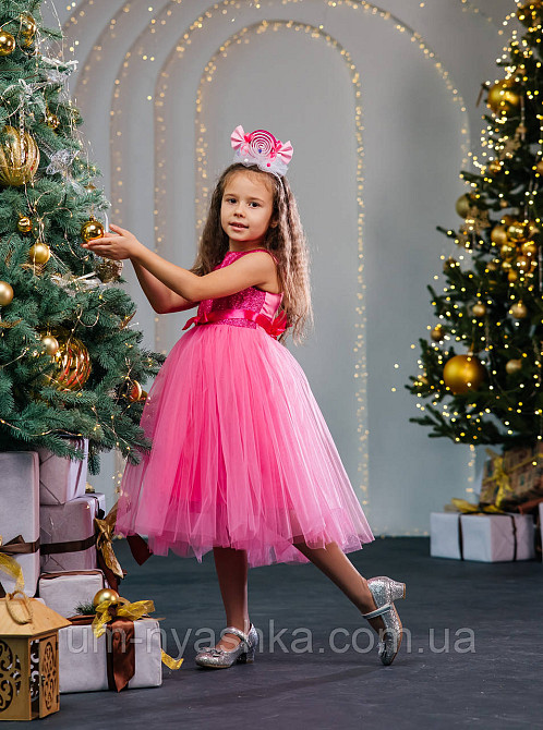 Цукерка Костюм цукерки Дитяча святкова сукня + обруч Кривий Ріг - фото 2