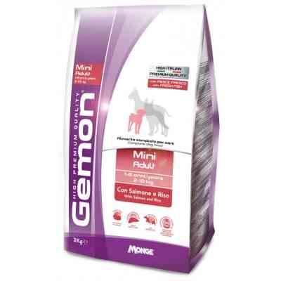 Сухий корм для собак Gemon Dog Mini adult лосось з рисом 3 кг (8009470386067) Вінниця