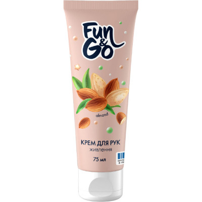 Крем для рук Fun&amp;Go Almond 75 мл (4820204702007) Вінниця - фото 1