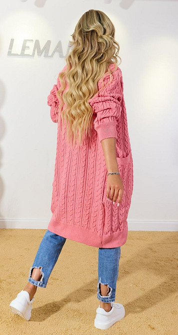 Кардиган мелкие косы (46-48) Киев - изображение 6