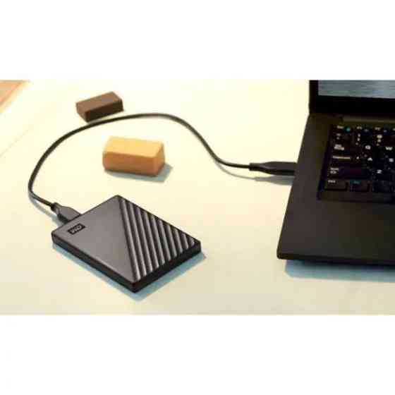 Зовнішній жорсткий диск 2.5" USB 2.0 TB WD My Passport Black (WDBYVG0020BBK-WESN) Чорний Харків