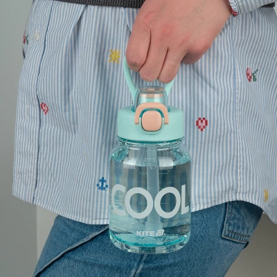 Поильник-непроливайка Kite 700 мл, рожево-бірюзова (K25-1217-2) Винница - изображение 6