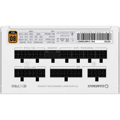 Блок питания Gamemax 750W (GX-750 PRO WH (ATX3.0 PCIe5.0)) Винница - изображение 11