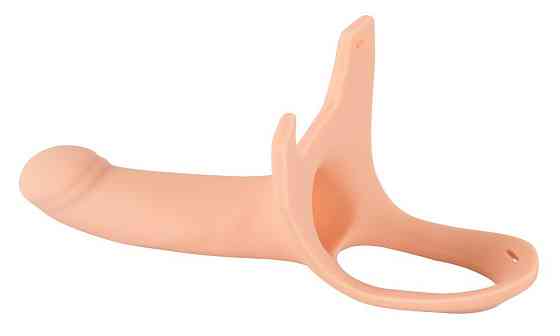 Страпон Silicone Strap-on +5cm medium Sex Aura Киев
