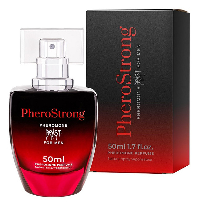 Туалетна вода із феромонами PheroStrong Beast For Men 50 ml, 3200067 Sex Aura Київ - фото 1