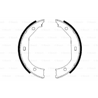 Гальмівні колодки Bosch 0 986 487 607 Вінниця - фото 5