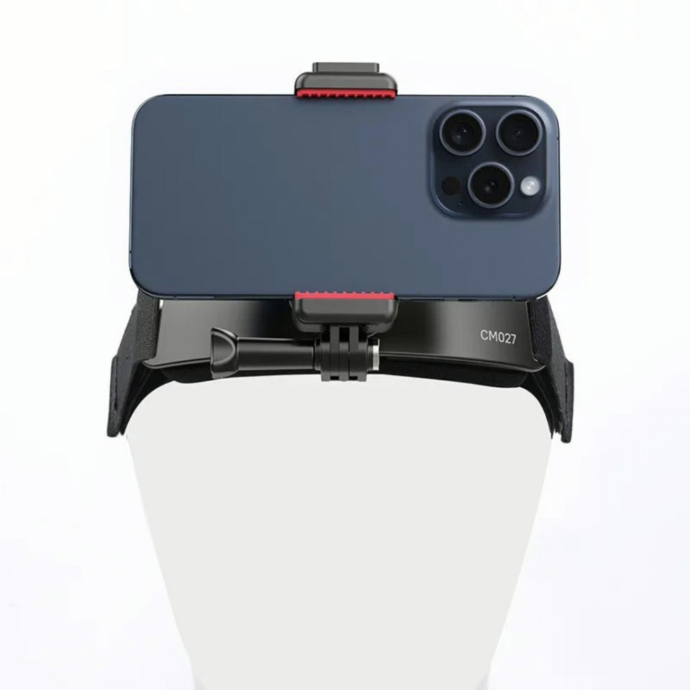 КреплениеUlanzi Vijim CM027 Go-Quick II Head Strap Mount for GoPro and Phone (UV-C020GBB1 CM027) Одесса - изображение 6