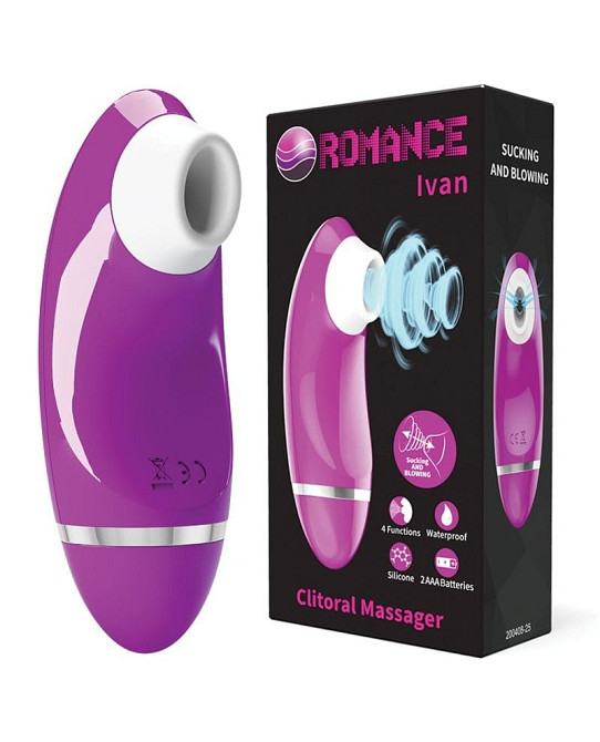 Вібратор вакумний кліторальний Romance Ivan Sex Aura Київ - фото 1