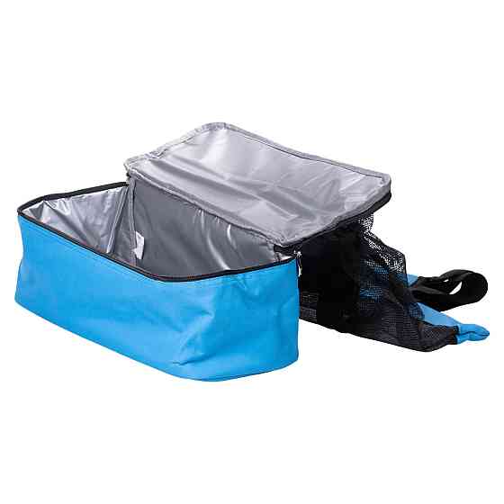 Сумка-холодильник пляжна на 2 відділення, голуба Київ