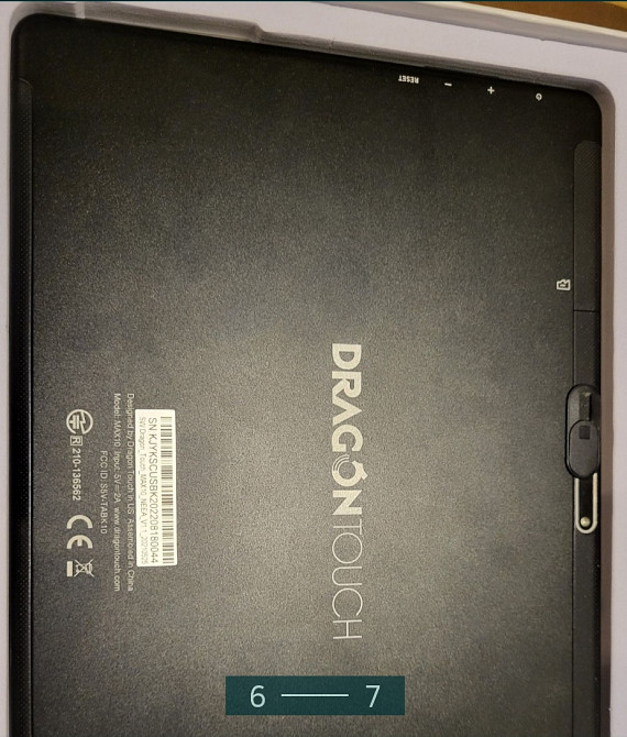 Планшет: Dragon Touch Max 10,10.1" 3/32, FHD 1080P, Wi-Fi. Київ - фото 7