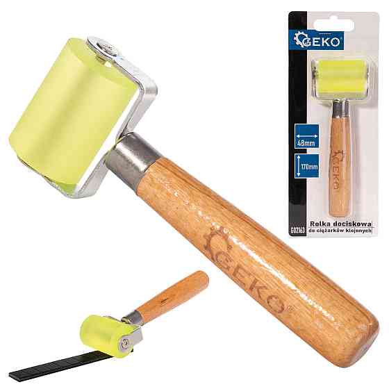 Притискний валик 35х48мм "GeKo" для клеєвого тягарця балансування коліс Київ