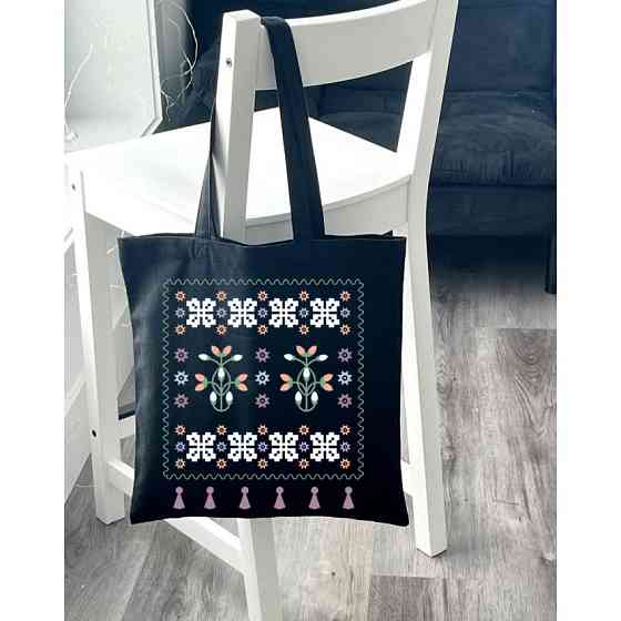 Екошопер BookOpt BK4095 Українські мотиви, чорний Луцьк