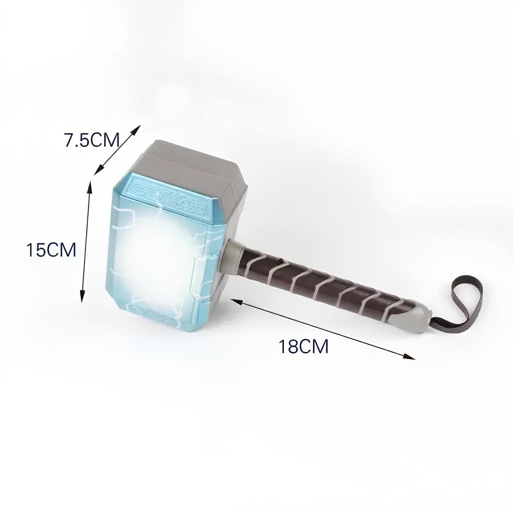 Молот Тора детский со звуковыми эфектами RESTEQ. Косплей Мстители Без подсветки Киев - изображение 4