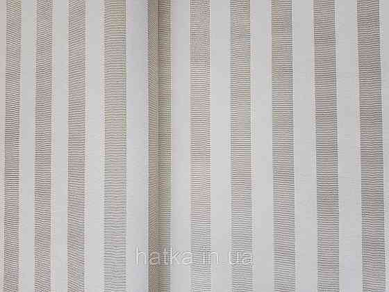 Шпалери вінілові на флізеліні Rasch Trianon Xlll 0.53х10 класика структурні смуги золотисті молочні Київ