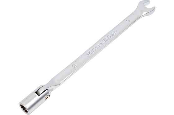 Набір ключів рожково-торцевих шарнірних 10пр. (8, 10, 12-19мм), на полотні FORSAGE F-5010R Одесса