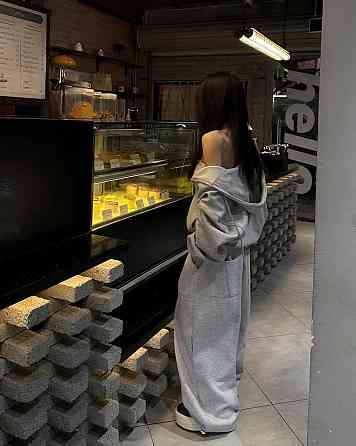 Женский теплый оверсайз костюм двойка трехнитка на флисе Одесса