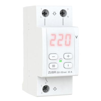 Реле напруги ZUBR D2-32 red (4820120222665) Вінниця - фото 1