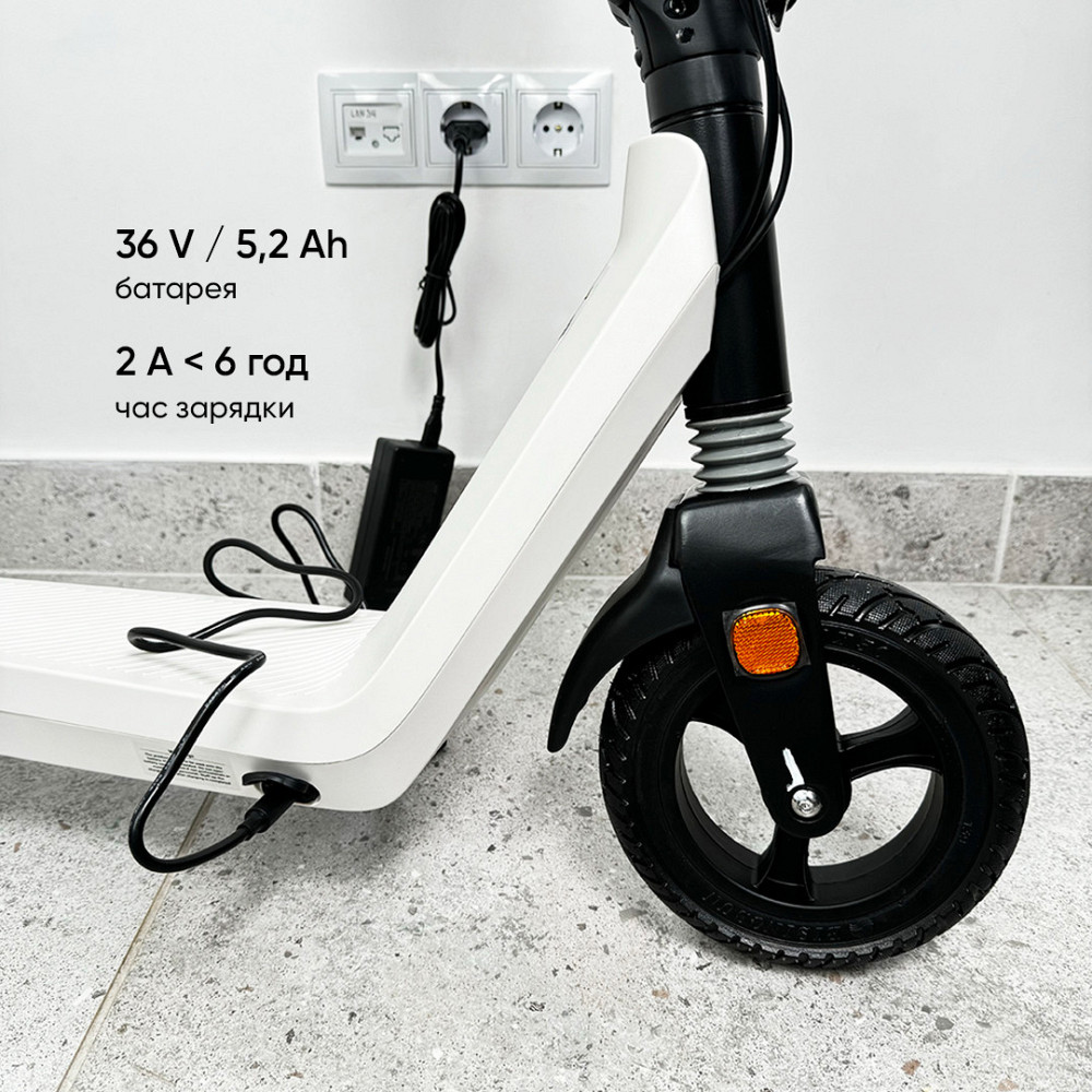 Електросамокат OKAI Zippy ES50С Black 8" 250W/500W, 5.2Ah, 20 km, 25 km/h, 10°, 13.5 kg Київ - фото 9