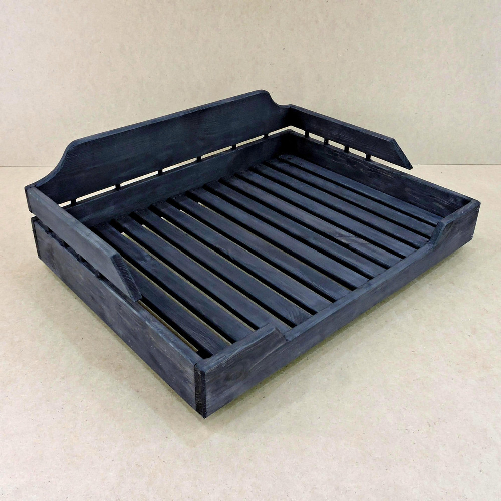 Лежак деревянный для собаки 