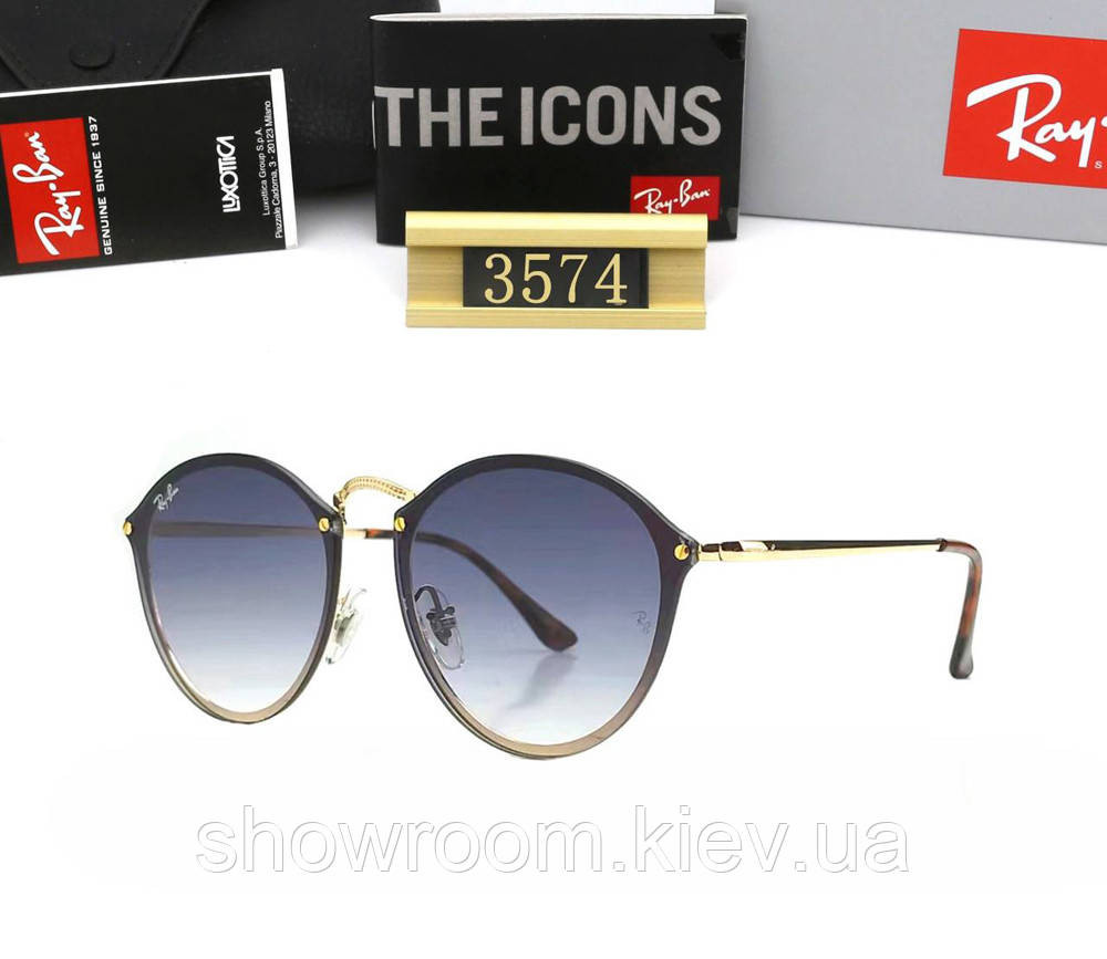 Мужские солнцезащитные очки Rb 3574 (001/XO) grey Киев - изображение 2