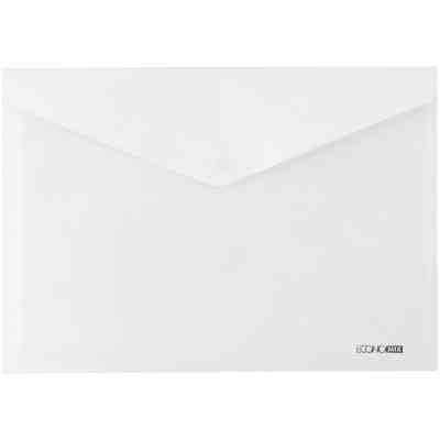 Папка - конверт Economix В5 180 мкм прозора, фактура "глянець", біла (E31302-14) Вінниця