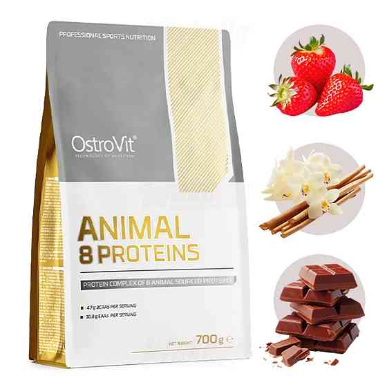 Протеин Ostrovit Animal 8 Proteins 700g (Chocolate) Луцк