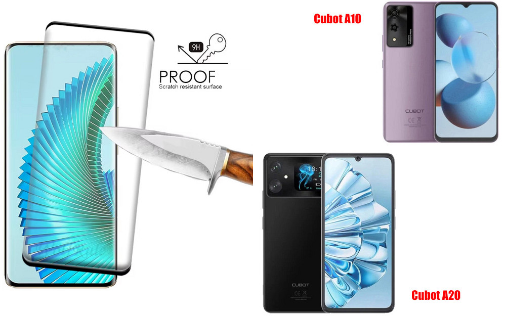 Защитное стекло HyperGlass Pro для Cubot A10, Cubot A20 – максимальная чувствительность и защита Киев - изображение 1