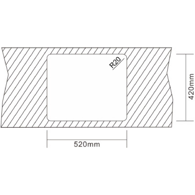 Мийка кухонна Interline ELEGANT Under Sateen PR Вінниця - фото 5