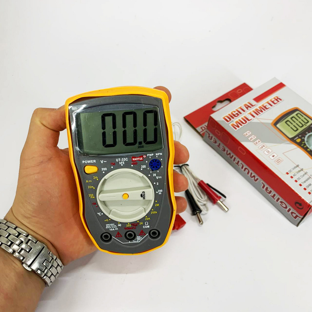 Мультиметр із функцією вимірювання, Електронний тестер напруги, Мультиметр для домашніх вимірювань MC-62 Львів - фото 2