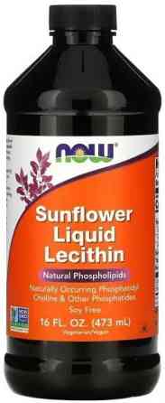 Подсолнечный лецитин жидкий Now Foods Lecithin 473 мл Киев