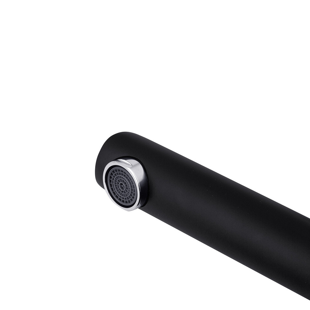 Змішувач для ванни з душовим гарнітуром Kroner KRP Essen - SCH060 хром/чорний Київ - фото 5