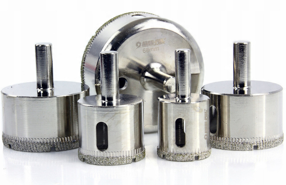 Набор кольцевых алмазных коронок 10 шт от 6-68 мм Mar-Pol (M22450) Нововолынск - изображение 2