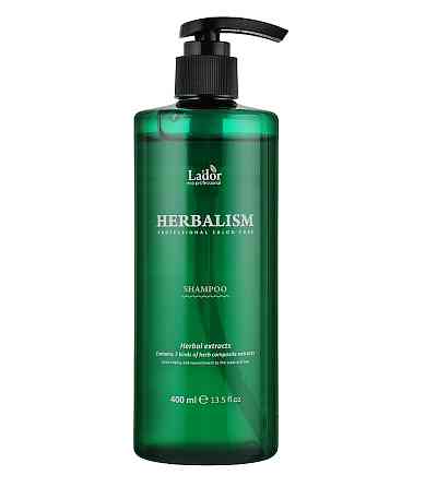 Успокаивающий шампунь с травяными экстрактами Herbalism Shampoo La'dor 400 мл Киев