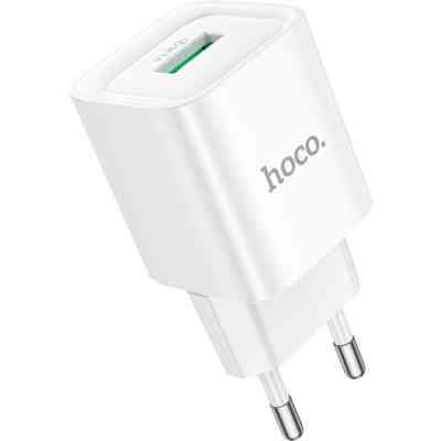 Зарядное устройство HOCO C145A Charm USB QC3.0 White (6942007630214) Винница