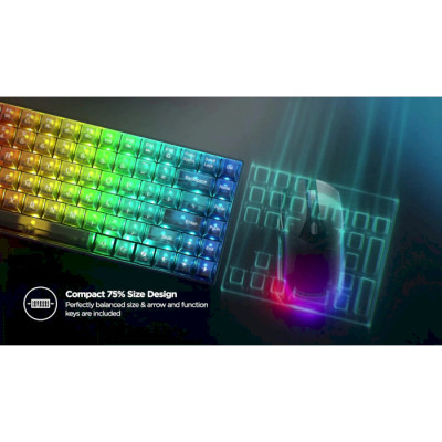 Клавіатура Lenovo Legion K510 Mini Pro USB UA Black (GY41P80864) Вінниця - фото 8