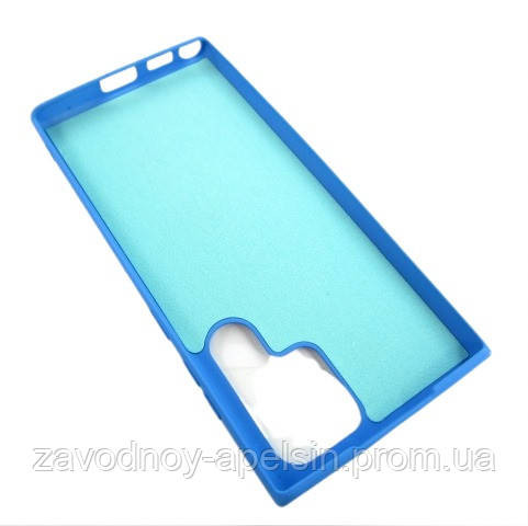 Samsung S22 Ultra S908 Чохол Silicone Cover (блакитний) Одеса - фото 2