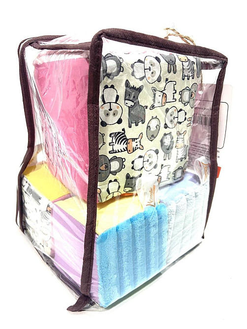 Набір м'яких тканинних кубиків ТМ Алекс дизайн Звірятка (17 559) Чернігів - фото 1