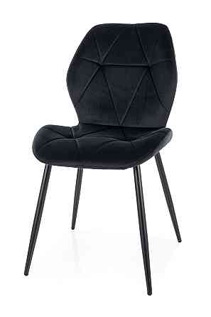 Стілець RICK VELVET чорний каркас/чорний BL.19 Київ