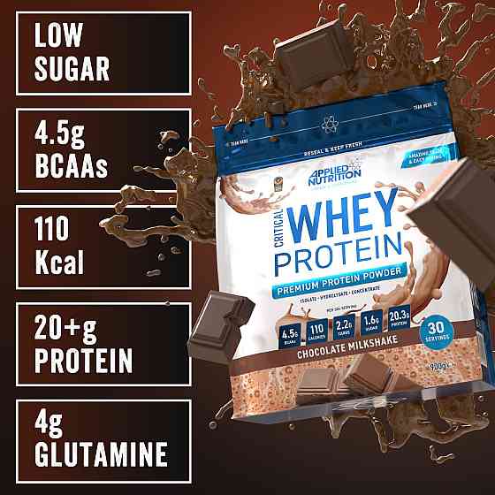 Протеїн Applied Nutrition Critical Whey 900 g (Chocolate Milkshake) Луцьк