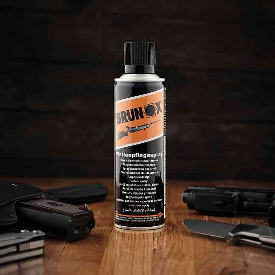 Антикорозійний захист і мастило для зброї, спрей Brunox Gun Care 300ml Київ