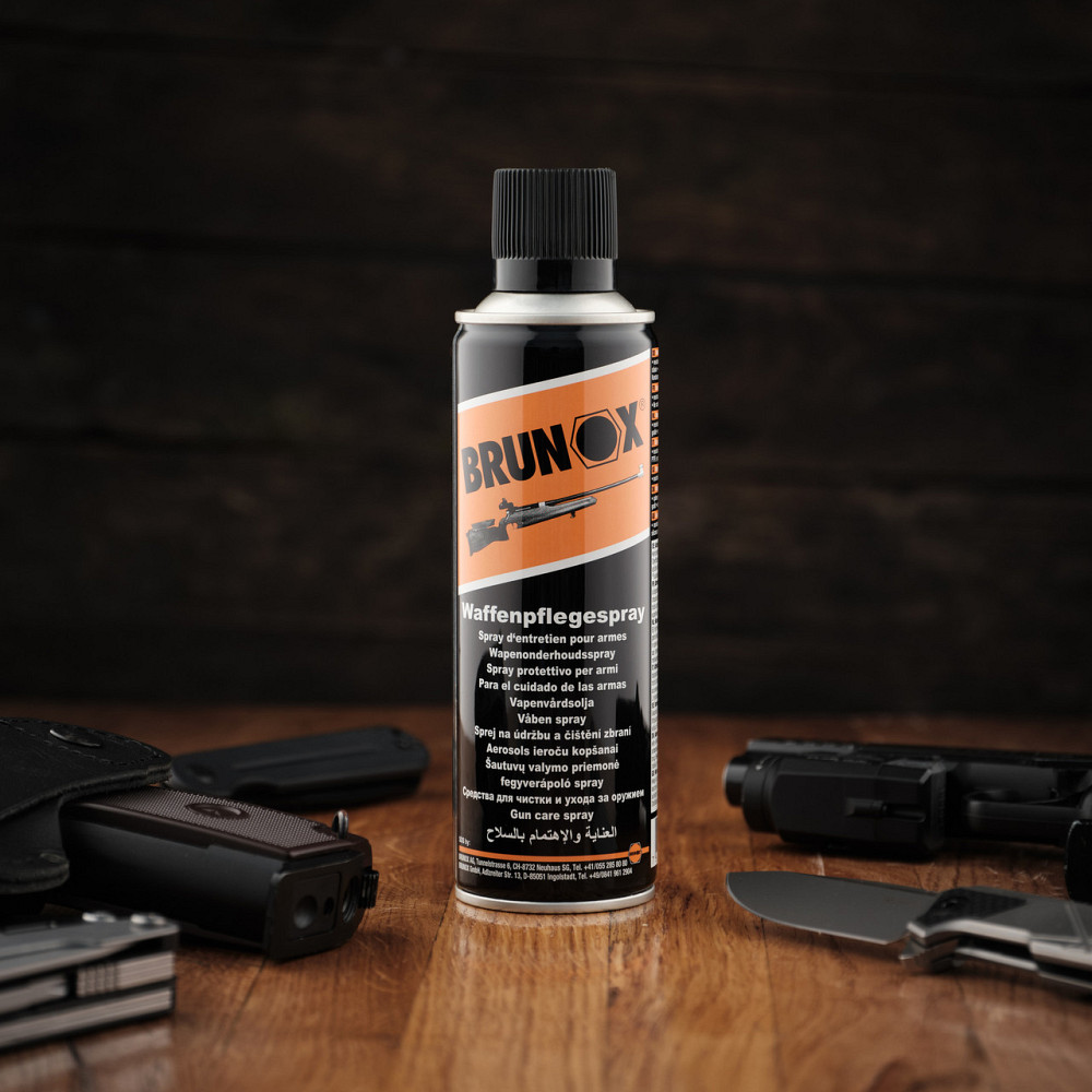 Антикорозійний захист і мастило для зброї, спрей Brunox Gun Care 300ml Київ - фото 2