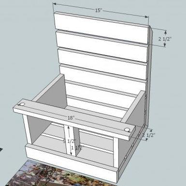 Детская качеля 