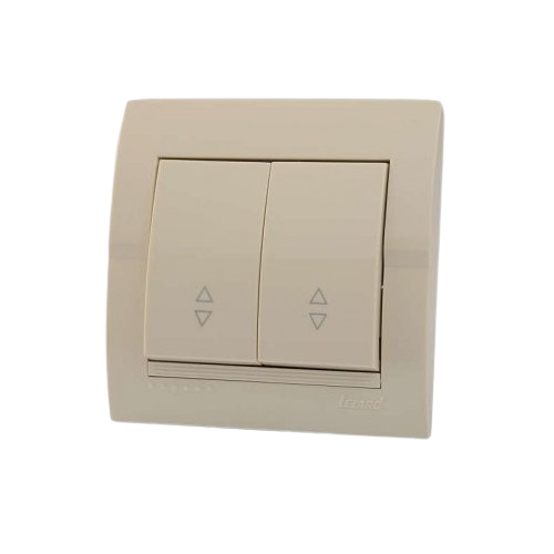 DERIY крем Вимикач внутрішній прохідний 2кл Лезард Житомир - изображение 1