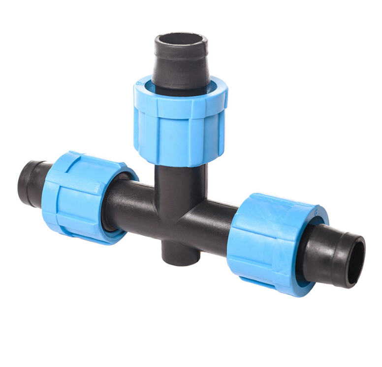 Тройное соединение фитинг для капельного полива Днепр - изображение 1